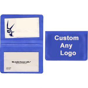 Porte-cartes de crédit pliable en PVC fin - Product Image 1