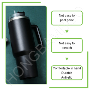Gobelet Thermos Isotherme de 40 OZ en Acier Inoxydable, avec Poignée, <span class=keywords><strong>Paille</strong></span> et Grande Capacité – Idéal pour Voyages en Plein Air et Voiture - Product Image 6