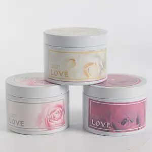 Hot Selling Valentines' Day Fragrance Soy Wax Jar Candle, Home Decor Wedding Gift Set Scented Candle Jars Uk