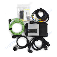 Tableta Industrial de Diagnóstico Completo CF33 + Multiplexor MB Star SD C5 Compatible con Xentry DAS WIS para Automóviles Benz, Camiones ACTROS, PK C4 C6