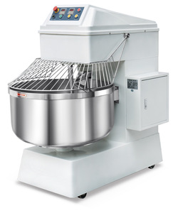 Mélangeur de pâte 50L Double <span class=keywords><strong>Action</strong></span> Double Vitesse Mélangeur de nourriture commercial Double Machine de pétrissage de pâte rotative Mélangeur de pâte à double vitesse - Product Image 2