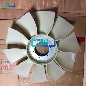 อะไหล่รถขุด CYJ ใหม่ คุณภาพสูง สีดำ 245-9343 ใบพัดลมระบายความร้อนสำหรับ CAT320D C6.4 พร้อมรับประกัน 6 เดือน - Product Image 2