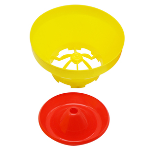 Comedero Automático para Aves de <span class=keywords><strong>Corral</strong></span>, Bandeja de Alimentación Automática de Plástico Turbo para Pollos, Patos, Gansos y Mascotas - Product Image 3