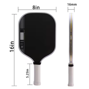 Raquette de pickleball Collin Johns Pro <span class=keywords><strong>IV</strong></span> 2026, épaisseur 16 mm, en fibre de carbone T700, noyau en nid <span class=keywords><strong>d</strong></span>'abeille GEN4 TFP, antichoc, corps large - Product Image 2