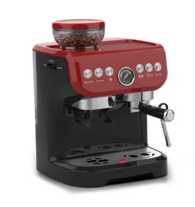 Household Italian Coffee Maker Profesional Espresso Cappuccino Coffee Machine With Grinder