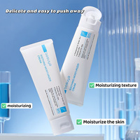 Crème hydratante naturelle à la vitamine B5 en gros, nettoyant visage rafraîchissant et raffermissant pour peaux délicates, outils de soin du visage