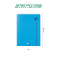 Carnet d'exercices A5 édition limitée, couleurs pastel assorties disponibles, impression personnalisée acceptable pour les commandes en gros.
