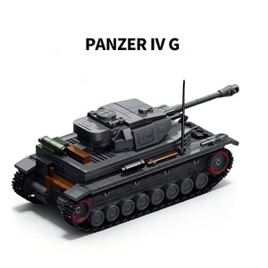 Char d'assaut <span class=keywords><strong>Panzer</strong></span> IV G <span class=keywords><strong>1</strong></span>:35, série militaire, jouet de construction en blocs ABS, modèle historique éducatif pour garçons et filles - Product Image 2