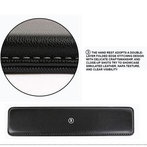 Reposamuñecas Ergonómico de Espuma Viscoelástica OEM para Teclado, con Cubierta de Cuero PU, para Escritores, Gamers y Uso en Oficina - Product Image 3