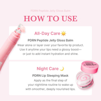 Baume à lèvres en gel hydratant et apaisant, protection longue durée, à l'acide hyaluronique et à la menthe, marque privée, vente en gros