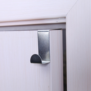 Ganchos para puerta en forma de Z, ganchos para colgar abrigos en la parte posterior de la puerta sin necesidad de clavos, colgadores para bolsos, ganchos en forma de S, ganchos de acero inoxidable de colores sin dejar rastro. - Product Image 4