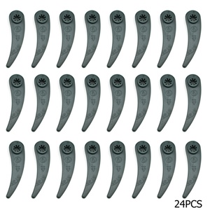 Plastic Lawnmower Strimmer <b>Trimmer</b> Blade Green for ART23 Accutrim - Product Image 3