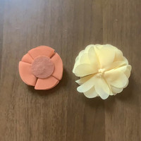 Accessoires pour cheveux Petites fleurs en tissu faites à la main, décor de fleurs artificielles, fleurs artificielles en gros bon marché