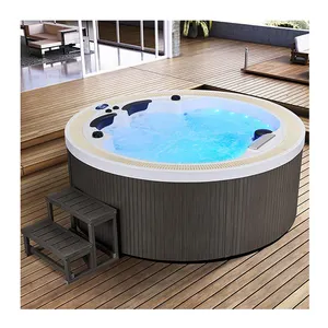 Nhà Máy giá chất lượng tốt nhất Acrylic 5 người balboa Spa ngoài trời bồn tắm nước nóng