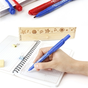 <span class=keywords><strong>Set</strong></span> Professionale di 10 <span class=keywords><strong>Pennarelli</strong></span> a Olio a Doppia Punta con 3 Colori Selezionabili per Marcatura, Disegno e Contorno - Product Image 3