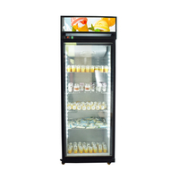 Réfrigérateur Commercial Vertical à Porte Vitrée, Vitrine Réfrigérée pour Boissons Coca Cola