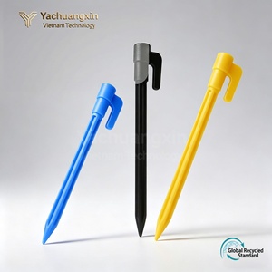 Piquet de tente en plastique jaune de 13 pouces de longueur pour le camping en plein air, utilisation toutes saisons - Product Image 6