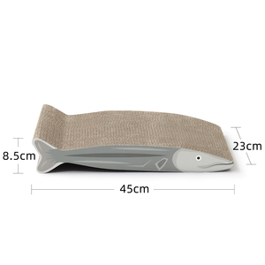 Rascador para Gatos en Forma de Lubina, de Cartón Corrugado de Doble Cara, para Gatos Pequeños, para Afilar las Garras y Descansar - Product Image 2