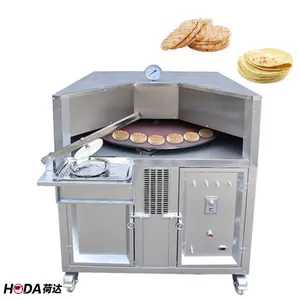 Tự Động Lebanon Pita Bánh Mì Máy Pita Bánh Mì Dòng Để Bán Nhà Cung Cấp Mẫu Nhỏ Chapati Pita Bánh Mì Máy