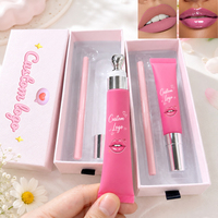 Kit de Maquillage Lèvres Brillant en Gros : Gloss, Crayon à Lèvres, Huile Repulpante à l'Acide Hyaluronique et Vitamine E, Anti-transfert et Imperméable, Marque Privée