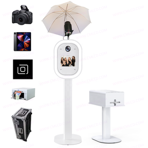 บูธถ่ายภาพ2024สำหรับ <span class=keywords><strong>iPad</strong></span> Air <span class=keywords><strong>Pro</strong></span> <span class=keywords><strong>11</strong></span>/13นิ้วใหม่<span class=keywords><strong>ล่าสุด</strong></span>บูธถ่ายภาพแบบ DSLR พร้อมแฟลชและร่ม - Product Image 4