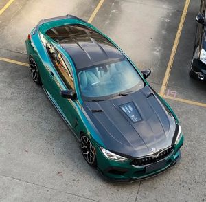 Capó de Material de fibra de carbono de calidad brillante Runde para <span class=keywords><strong>BMW</strong></span> <span class=keywords><strong>M8</strong></span> <span class=keywords><strong>Tuning</strong></span> to RD Model Capó transparente Capó de fibra de carbono Ajuste perfecto - Product Image 4