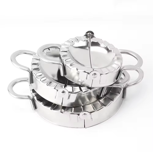 Tùy Chỉnh Thép Không Gỉ Bánh Bao Nhà Sản Xuất Thiết Lập Của Nhãn Hiệu Empanada Báo Chí Bánh Bao Bánh Bao Bao Bao Khuôn Ba Kích Thước Bánh Bao Báo Chí - Product Image 2