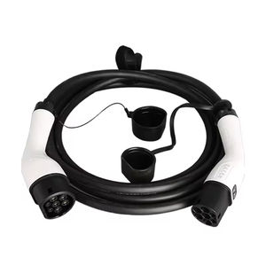 Cargador Tipo 2 estándar europeo 16A 32A Cable de pistola de carga de vehículo de doble extremo nuevo para carga de vehículos eléctricos domésticos - Product Image 3