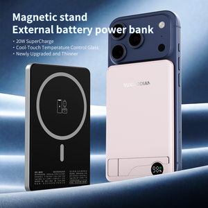 <span class=keywords><strong>Batterie</strong></span> <span class=keywords><strong>externe</strong></span> portable mini 5000 mAh avec support de téléphone, charge rapide Type-C PD, affichage numérique de la puissance, approuvée par les compagnies aériennes pour <span class=keywords><strong>iPhone</strong></span> et Android - Product Image 2