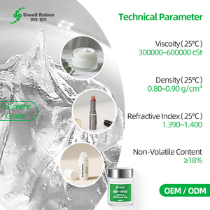 RB-1005 Matière première Fournisseur Gel élastomère de silicone Isododecane Polydimethylsiloxane Pdms Crosspolymer Cosmétique 300000-600000cst - Product Image 2