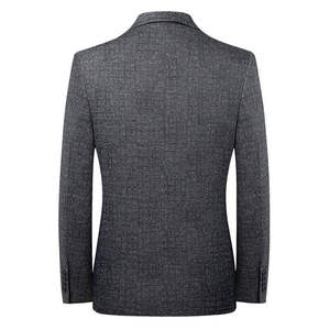 <strong>Mens</strong> <strong>Tweed</strong> Suit <strong>Blazer</strong> Jacket Single Breasted Notch Lapel Slim Formal Coat Top - Product Image 2