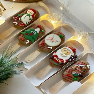 Design Customization Popsicle Paper Tray Packaging Box Food Grade Cake Popsicle <b>Boxes</b> - Product Image 5