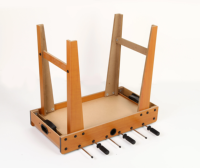 Table de football en bois personnalisée pour adultes et enfants