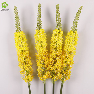 หญ้าหางจิ้งจอกเทียมพลาสติกคิห่าว ก้านเดี่ยว 146 ซม. สีเหลือง สำหรับตกแต่งงานแต่งงาน จัดดอกไม้ ตกแต่งบ้าน - Product Image 1
