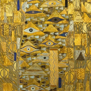 <span class=keywords><strong>Reproduction</strong></span> <span class=keywords><strong>de</strong></span> la peinture à l'huile Micro Spray 'Frau Bauer' <span class=keywords><strong>de</strong></span> Gustav <span class=keywords><strong>Klimt</strong></span>, qualité collection muséale, art abstrait, toile écologique Giclée - Product Image 4