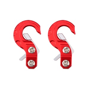 Crochet de <span class=keywords><strong>remorque</strong></span> en métal pour voiture radiocommandée, accessoire pour véhicule à l'échelle <span class=keywords><strong>1</strong></span>/10 RC, chenille de voiture, Axial SCX10 <span class=keywords><strong>TAMIYA</strong></span> CC01 D90 D110 TF2 Traxxas TRX4, mise à niveau - Product Image 4