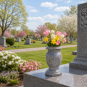 Vietnam Stone Urns and <b>Vases</b> for Cemetery Use Custom Design with Warranty and Bulk Supply - Product Image 6