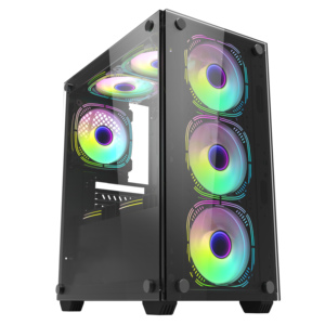 Gabinete para <span class=keywords><strong>PC</strong></span> Gaming, Torre ATX <span class=keywords><strong>de</strong></span> Escritorio, Cajas <span class=keywords><strong>de</strong></span> Ordenador Personalizadas para Gamers - Product Image 1