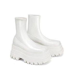 Nouvelles Bottines à Plateforme Haute pour Femmes, à Trois Couches et Semelle Épaisse, Talons Compensés - Product Image 3