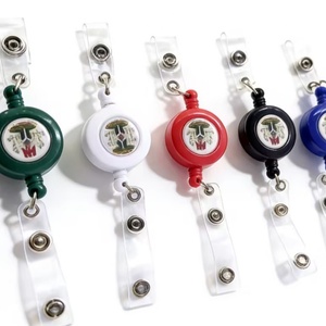 Meilleures ventes : Porte-badge rétractable à prix abordable avec cordon d'identification et clips imprimés pour médecins et personnel médical - Product Image 2