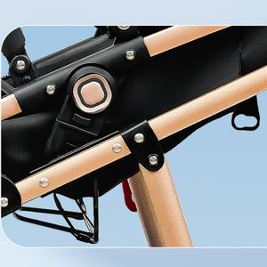 Tragbarer reversibler Kinderwagen Kinderwagen Leichter Kinderwagen Klappbarer <span class=keywords><strong>3</strong></span>-in-<span class=keywords><strong>1</strong></span>-Kinderwagen - Product Image 2