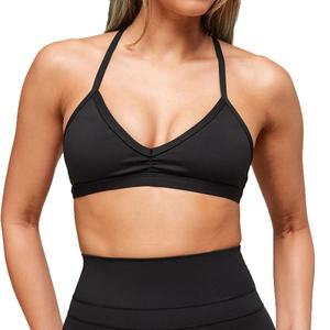 Sujetadores Deportivos de Moda a Bajo Precio y Alta Calidad, Logotipo Personalizado OEM, Transpirables, Talla Grande, Sexys para Mujer - Product Image 4