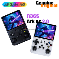 JSGaming 2026 Console de jeu portable authentique originale R36s Arkos 2.0 R36, double puce, Wi-Fi, pour jeux rétro PSP RS 7