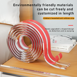 Protector de Esquinas para Mesa y Escritorio, Protección Infantil para Bordes, Anticolisión, Suave, Transparente, Amortiguador - Product Image 1