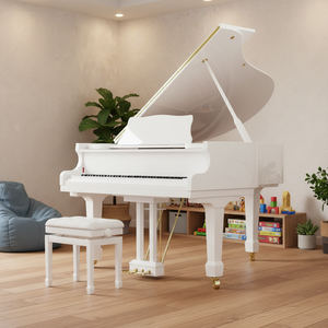 <span class=keywords><strong>Piano</strong></span> à queue de luxe pour la maison avec style mécanique, clavier en bois massif à 88 touches et hauteur réglable en vente - Product Image 1