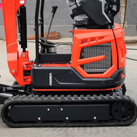 Gratis ongkos kirim! Mesin 1000kg penggali kecil EPA/EURO 5 ekskavator Mini kompak 1.8 Ton harga untuk dijual