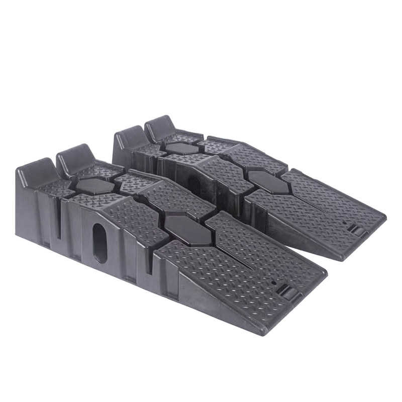 Недорогая Тяжелая пластиковая рампа для автомобиля, противоскользящая Рабочая рампа для замены масла, ремонт, обслуживание, подъемный домкрат, инструменты