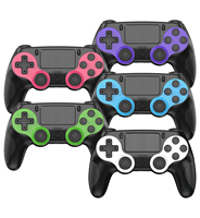 Manette de jeu sans fil BT multifonction à double vibration pour PS5 PlayStation 5 Pro Slim PC Console