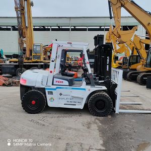 מכירה חמה של מלגזה דיזל משומשת 7 טון מיפן, מלגזה יד שנייה לסדנת ייצור רכב - Product Image 5