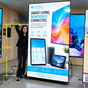 จอแสดงผลดิจิทัล LCD ขนาด 85 นิ้ว 4K UHD ขอบจอบางเฉียบ สำหรับตั้งพื้นในอาคาร เหมาะสำหรับใช้ในห้างสรรพสินค้า แสดงแผนที่และโฆษณา ความละเอียด 4K - Product Image 3